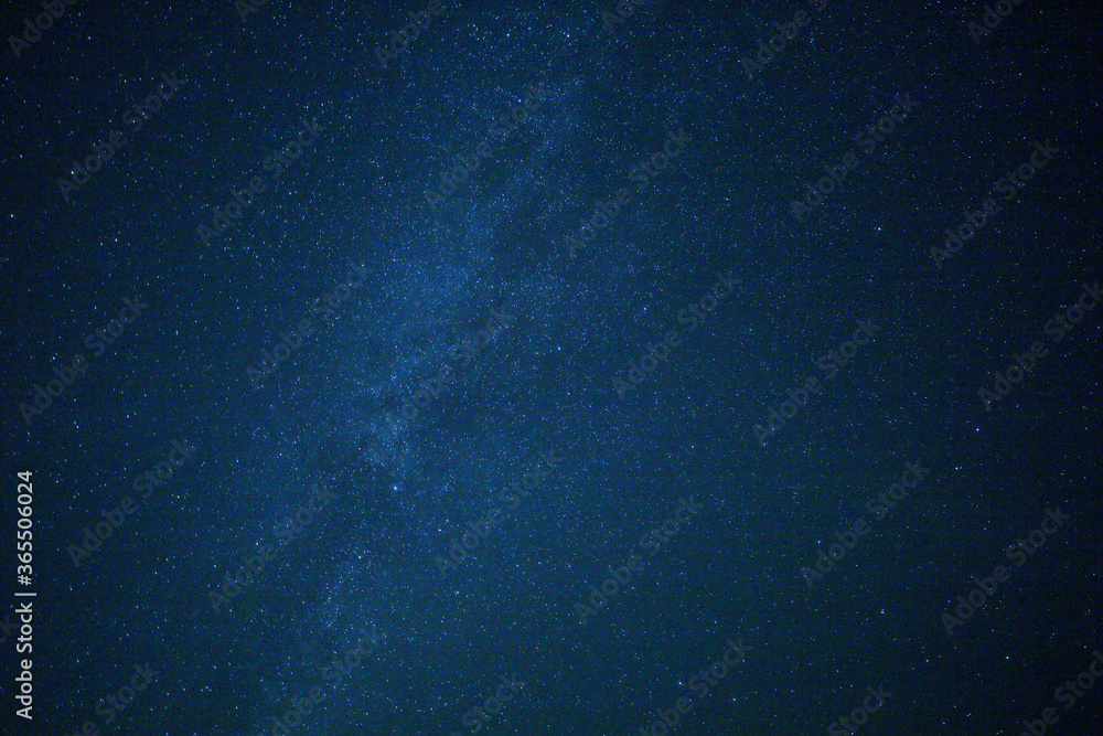 Naklejka Starry sky on a clear summer night.