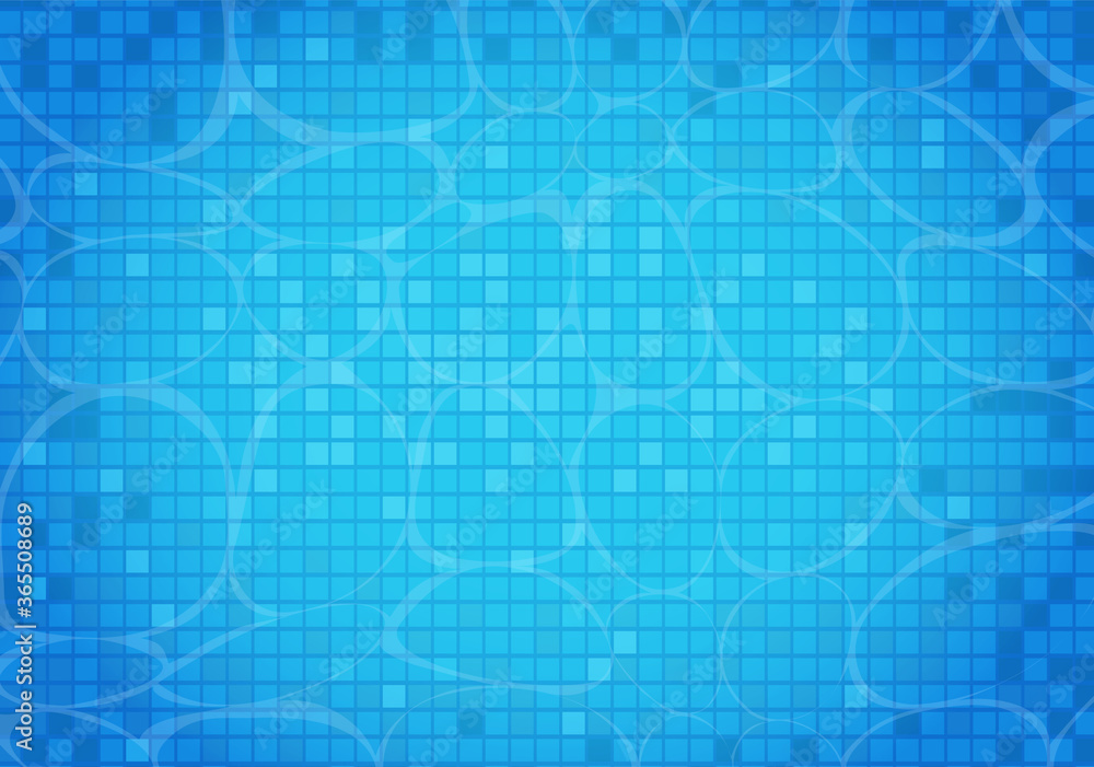 Swimming pool background. Modern blue swimming pool for backdrop, banner, wallpaper, surface pattern, cover and banner. Creative art concept, vector illustration background Swimming pool background. Modern blue swimming pool for backdrop, banner, wallpaper, surface pattern, cover and banner. Creative art concept, vector illustration background
