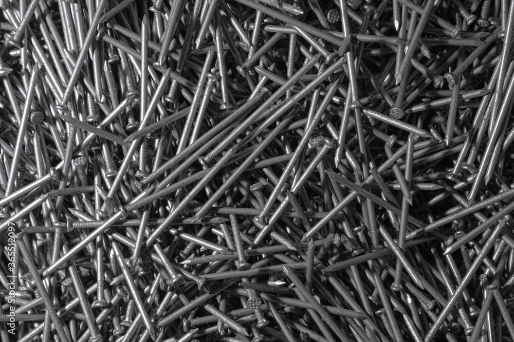 Metal Nails. Texture. Many new long iron nails. Background for wallpaper. Metal Nails. Texture. Many new long iron nails. Background for wallpaper.