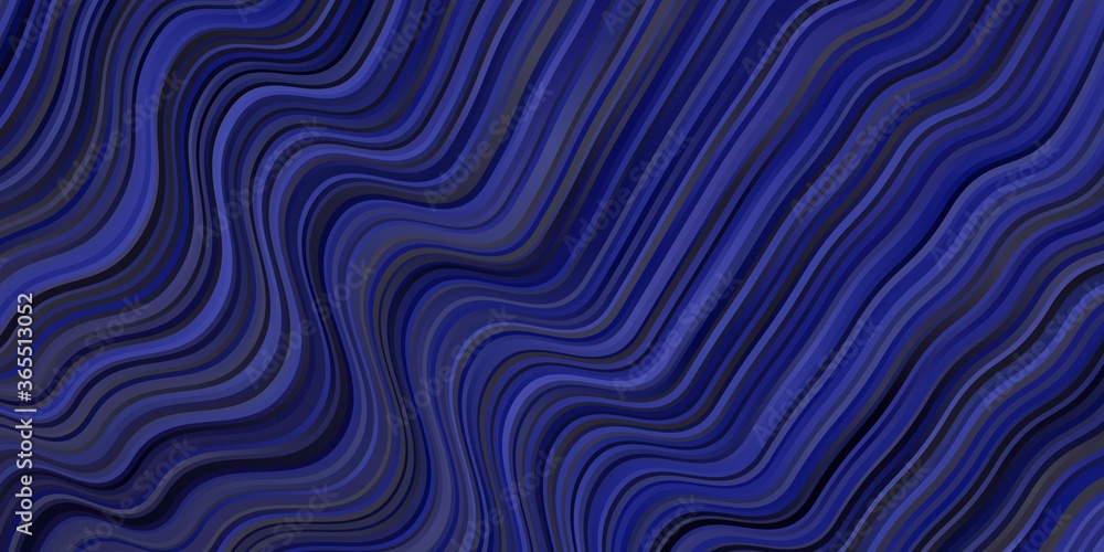 Dark BLUE vector background with wry lines. Dark BLUE vector background with wry lines.
