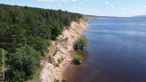 Nature in Tolyatti, Russia.  Beautiful coast.