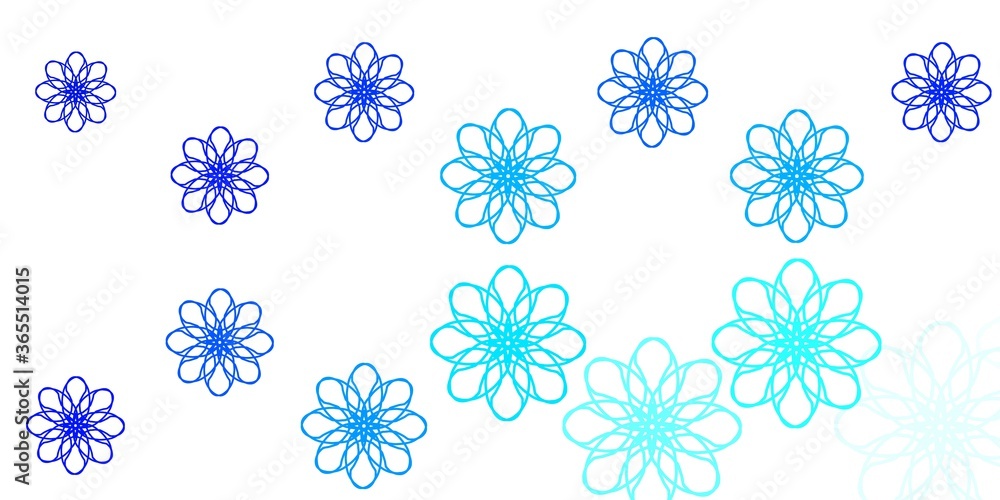 Light BLUE vector pattern with curves. Light BLUE vector pattern with curves.