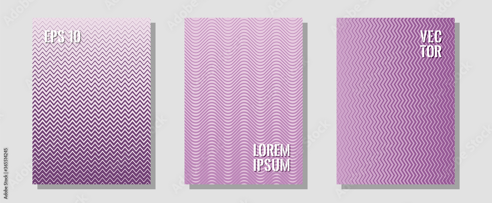 Halftone gradient texture vector cover layouts. Halftone gradient texture vector cover layouts.