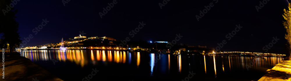 City of Coimbra at night