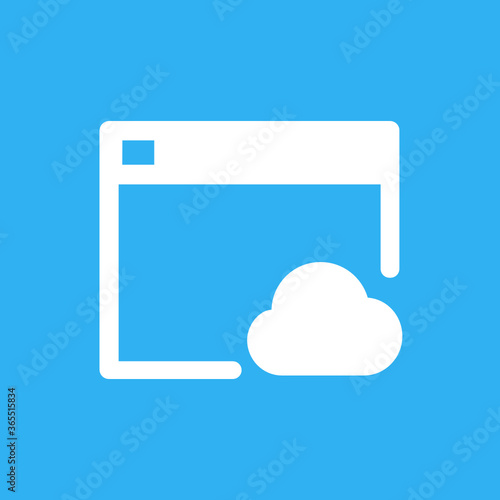 Cloud Browsing -  Metro Tile Icon