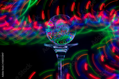 Abstract Light Painting, Blur