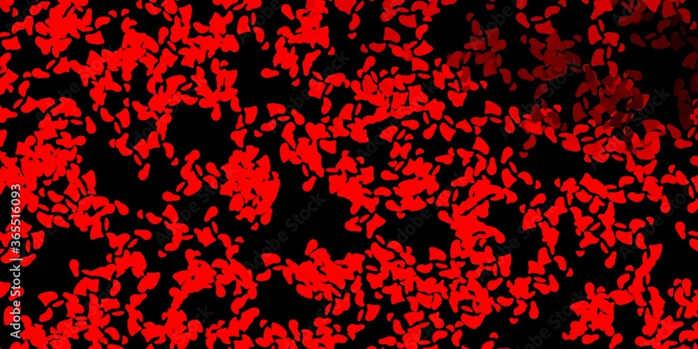 Dark red vector backdrop with chaotic shapes. Dark red vector backdrop with chaotic shapes.