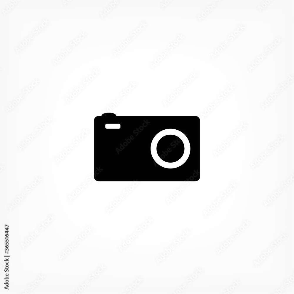 Camera  vector icon , lorem ipsum Flat design