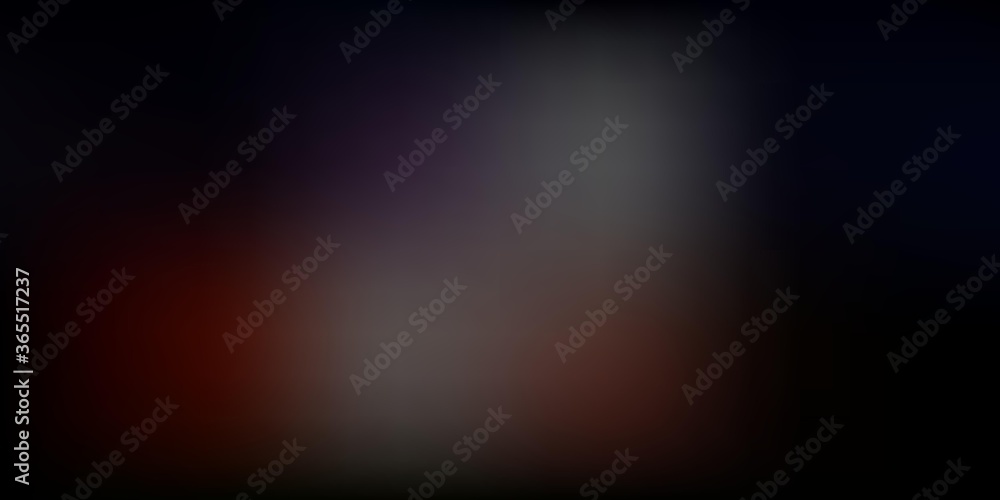 Fototapeta premium Dark Pink, Yellow vector gradient blur background.