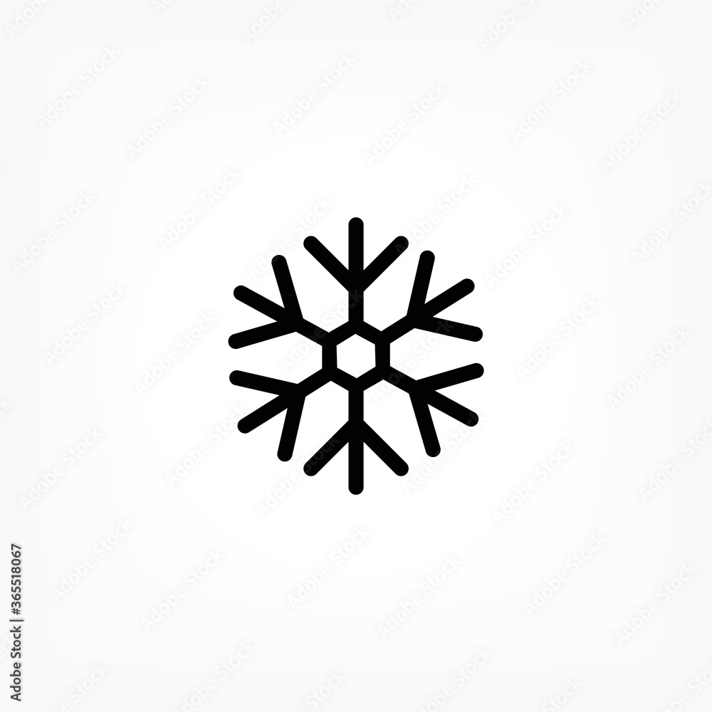 Snow vector icon , lorem ipsum Flat design Snow vector icon , lorem ipsum Flat design