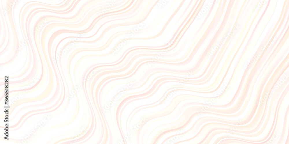 Light Orange vector background with bent lines. Light Orange vector background with bent lines.