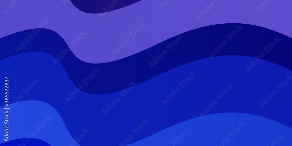 Fototapeta premium Light Purple vector backdrop with circular arc. Bright sample with colorful bent lines, shapes. Pattern for booklets, leaflets.