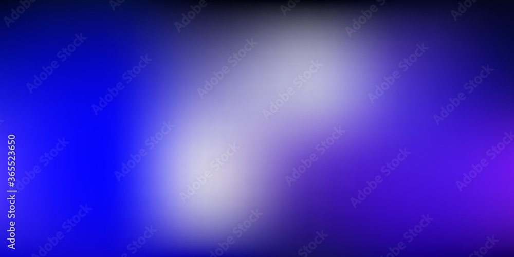 Dark Purple vector blurred texture.