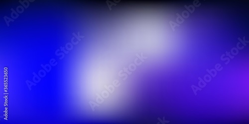 Dark Purple vector blurred texture.
