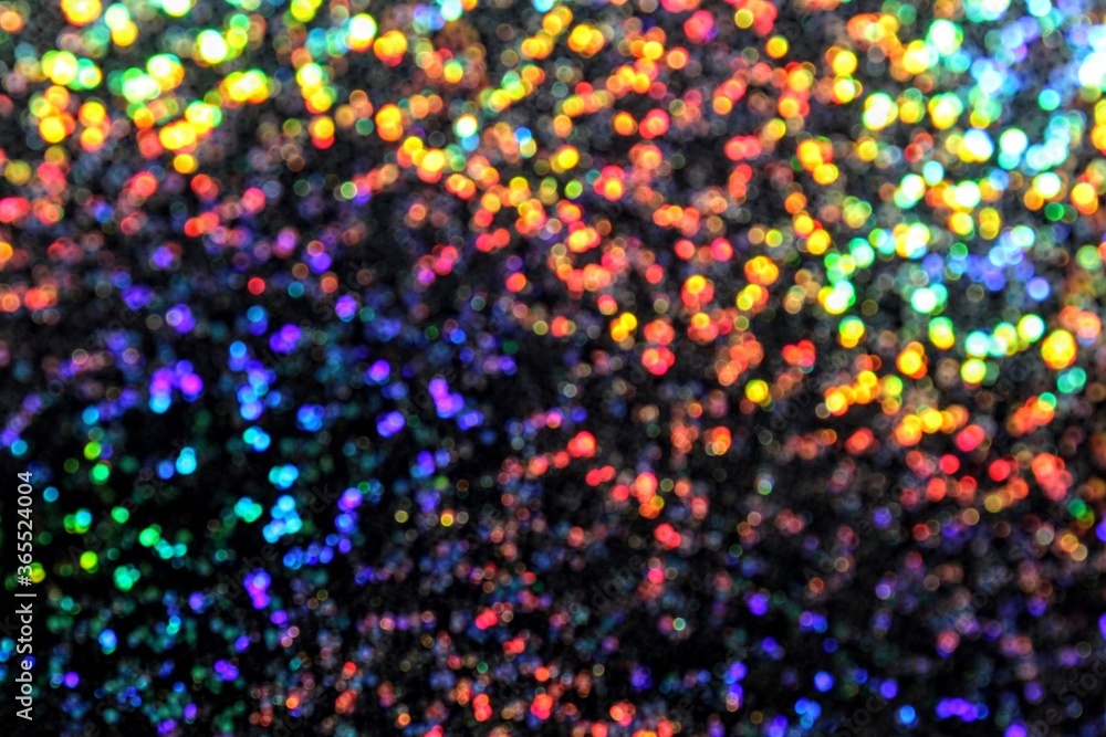 Rainbow holographic bokeh abstract background Rainbow holographic bokeh abstract background