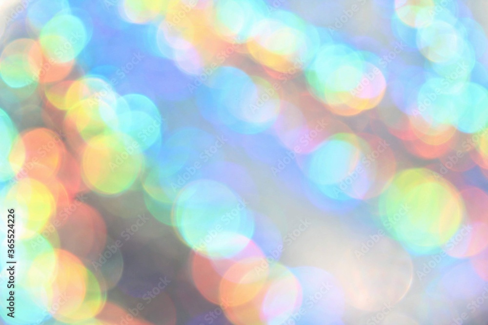 Rainbow holographic bokeh abstract background Rainbow holographic bokeh abstract background