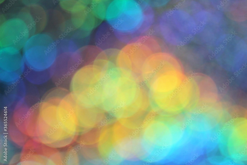 Rainbow holographic bokeh abstract background Rainbow holographic bokeh abstract background