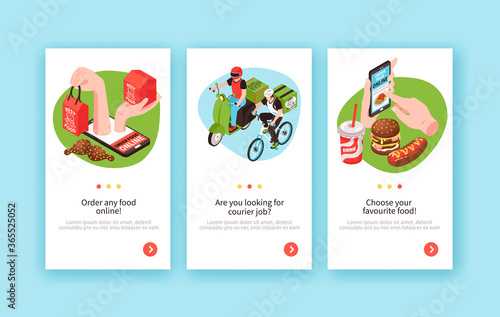 Food Delivery Vertical Banners