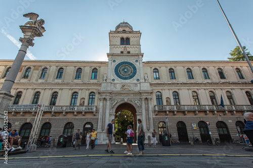 Clock tower in Padua in Italy 2 photo