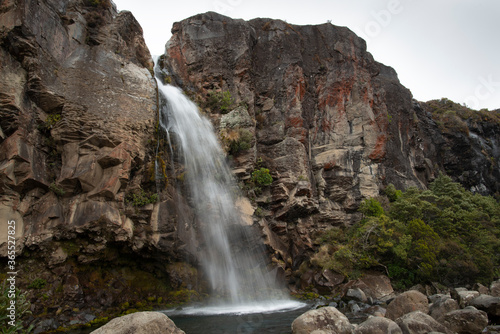 Taranaki Falls in Tongariro National Park, New Zealand
