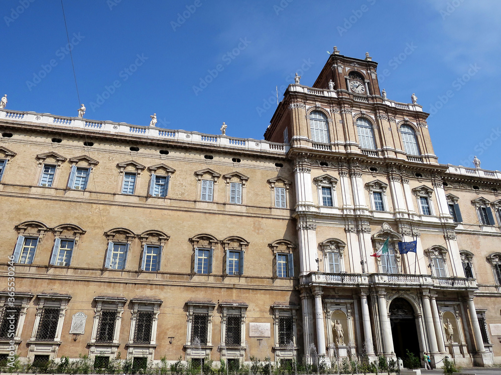 The Ducal Palace of Modena (now is the Military Academy) in Modena, ITALY