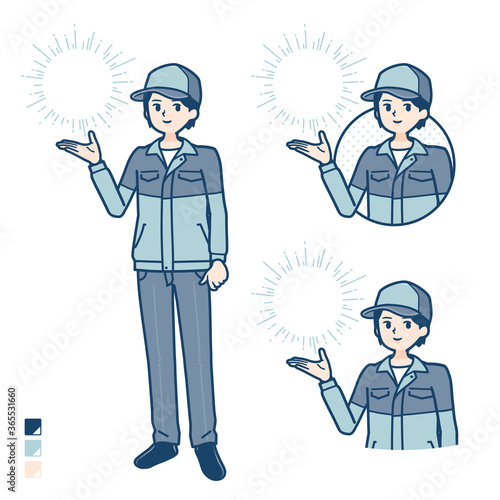 simple delivery man_Manipulating-light