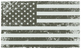 Old vintage American flag.