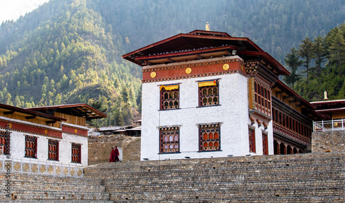 monastery in the mountains