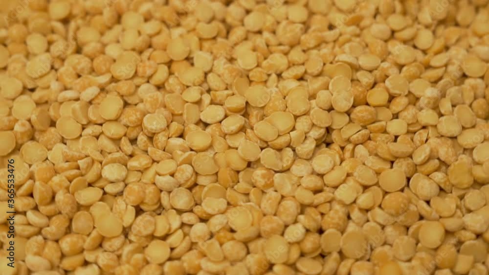 The concept and basis of a proper vegetarian diet is legumes. Close-up of Peas. Rotation. Peas Are Isolated. The concept and basis of a proper vegetarian diet is legumes. Close-up of Peas. Rotation. Peas Are Isolated.