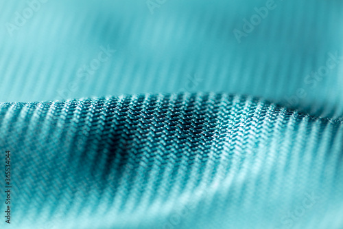 Blue fabric as an abstract background.