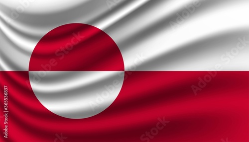 Free Download Flag of Greenland background template. - GFXLoad