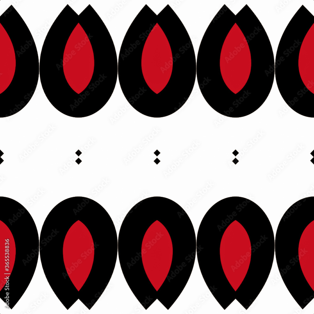 Fototapeta premium vector illustration of a red heart