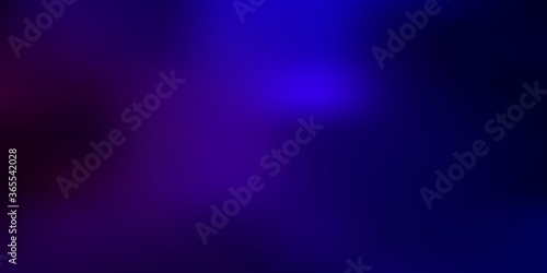 Dark blue, red vector blur backdrop.