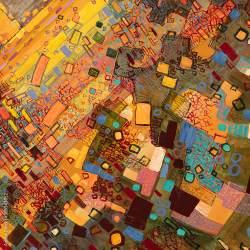 abstraction, oil painting, simple art