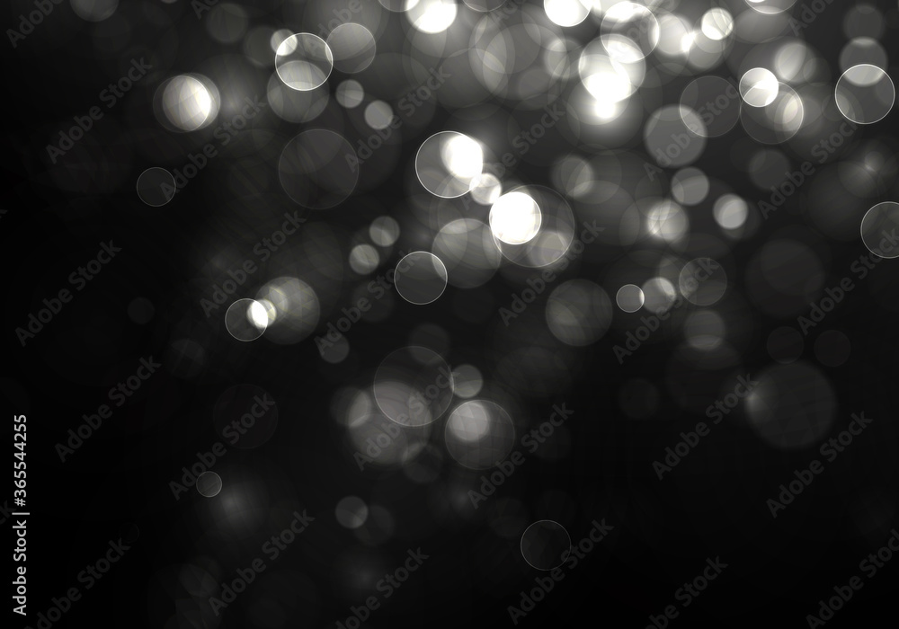 Blurred bokeh light 