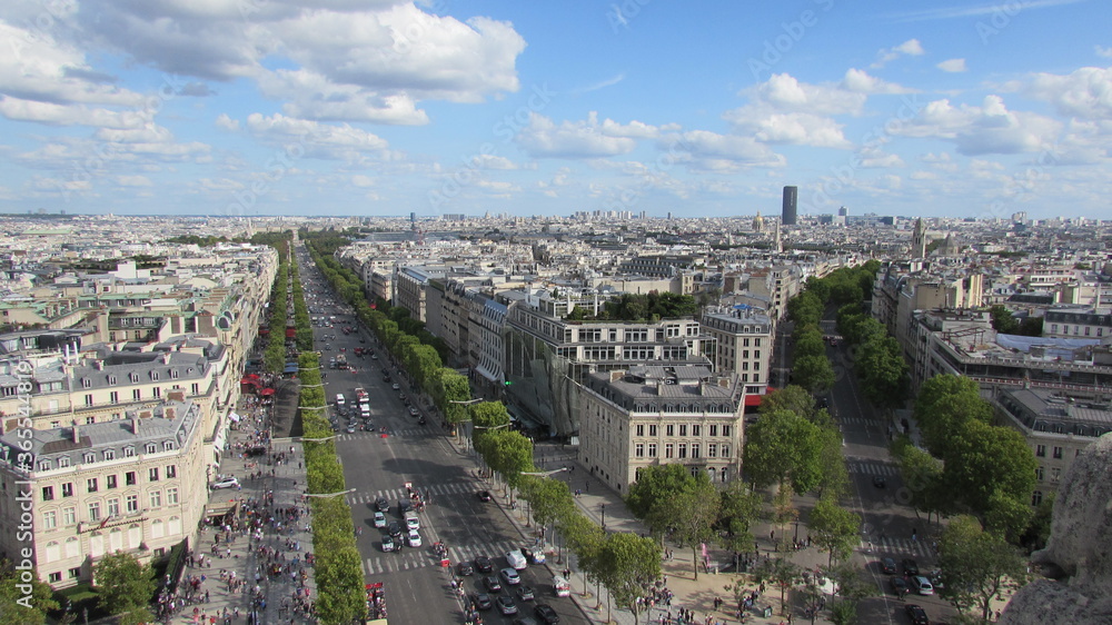 skyline parigi