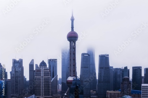 Shanghai skyline