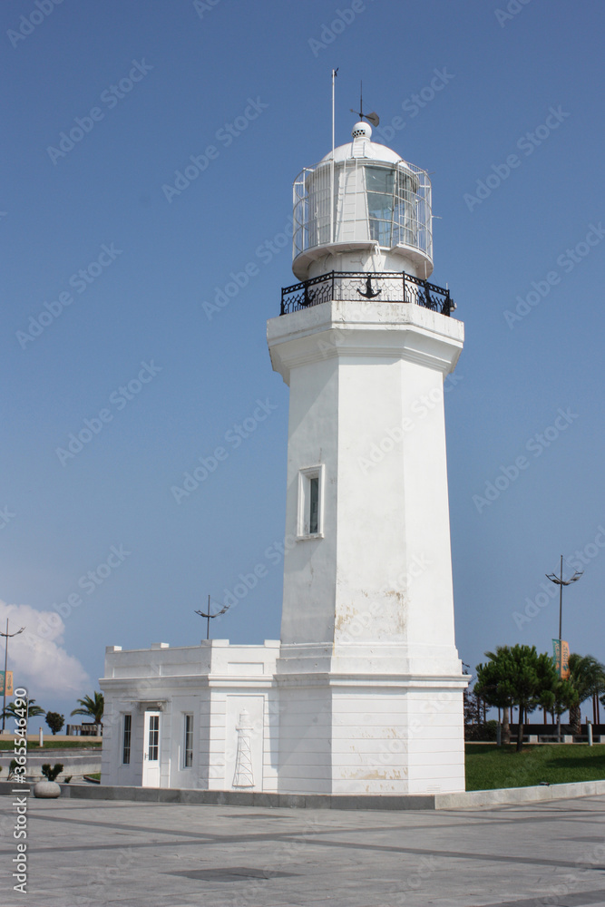 White lighthouse