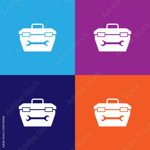 toolbox premium quality icon. Elements of constraction icon. Signs and symbols collection icon for websites, web design, mobile app