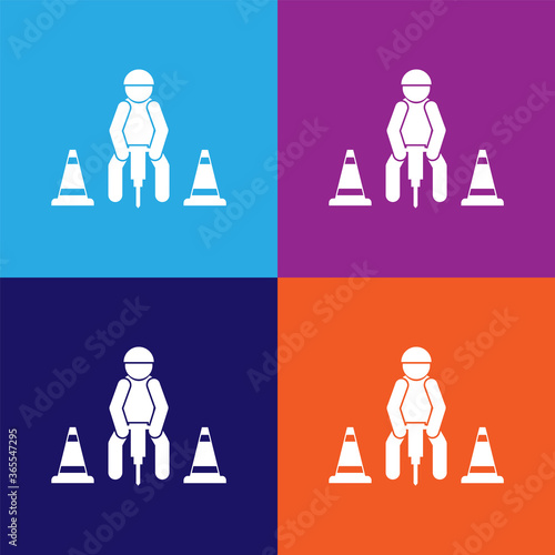 repairer premium quality icon. Elements of constraction icon. Signs and symbols collection icon for websites, web design, mobile app