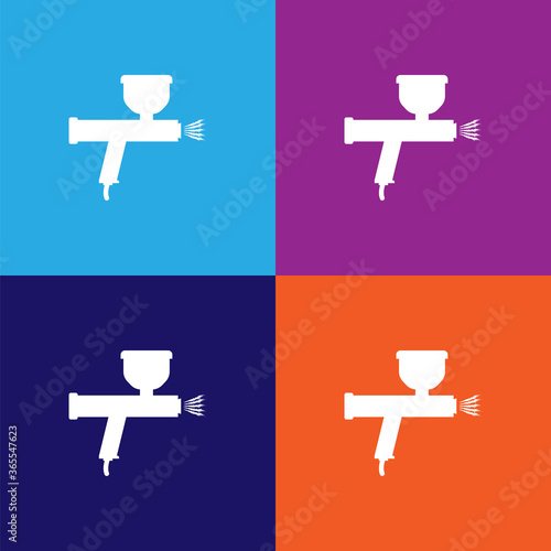 spray premium quality icon. Elements of constraction icon. Signs and symbols collection icon for websites, web design, mobile app