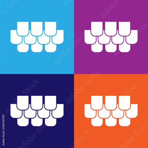 shingles premium quality icon. Elements of constraction icon. Signs and symbols collection icon for websites, web design, mobile app