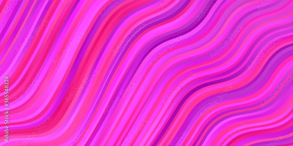 Light Pink vector pattern with curved lines. Bright illustration with gradient circular arcs. Pattern for busines booklets, leaflets Light Pink vector pattern with curved lines. Bright illustration with gradient circular arcs. Pattern for busines booklets, leaflets