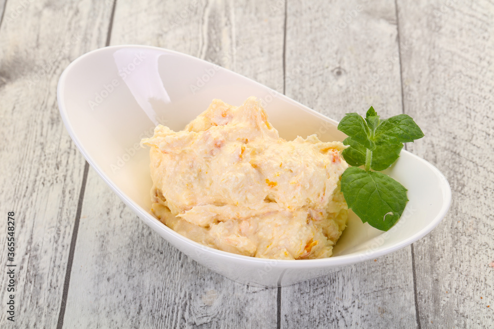 Curd with dry apricot Curd with dry apricot