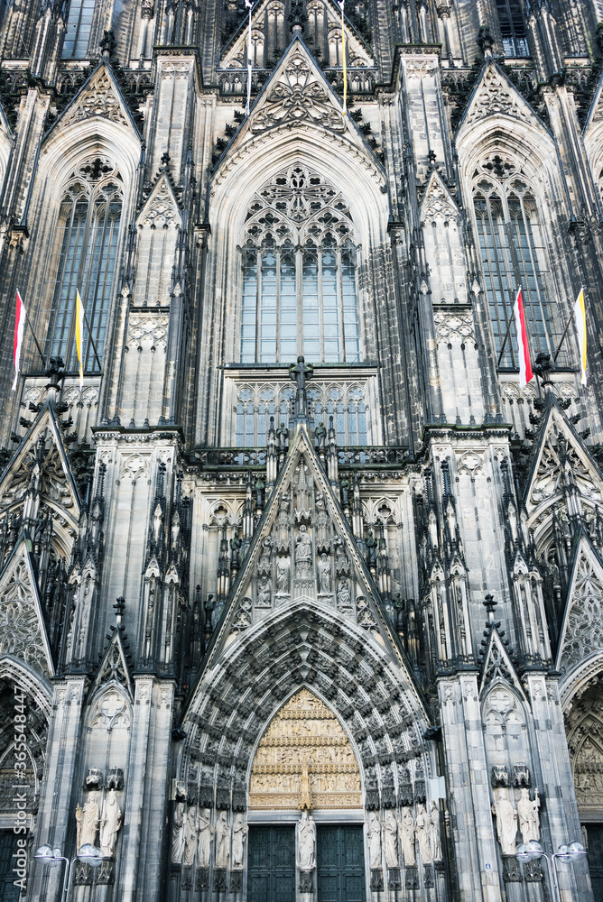 Fototapeta premium Architectural detail, Dom of Cologne, Germany