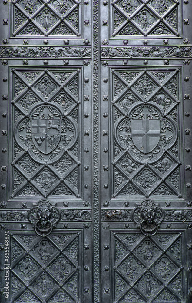 Architectural detail of the Dom of Cologne, Germany Architectural detail of the Dom of Cologne, Germany