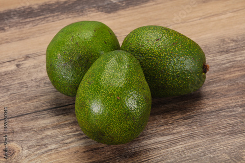 Ripe green dietary avocado - superfood