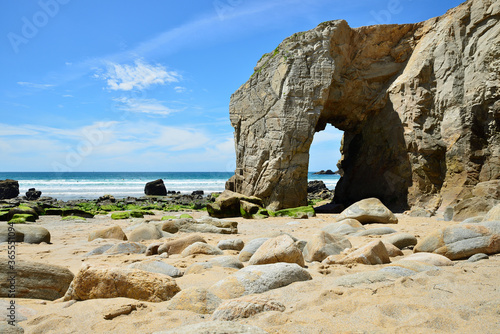 Arche de Port Blanc Roche perçée, Bretagne Quiberon