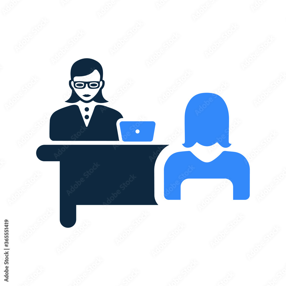  Job Meeting, Interview Icon