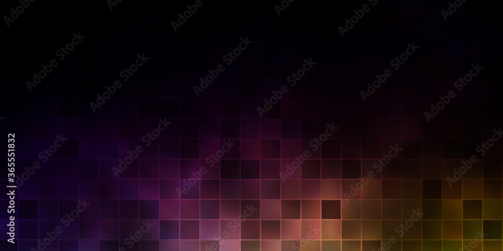 Dark Blue, Yellow vector template with rectangles. Dark Blue, Yellow vector template with rectangles.